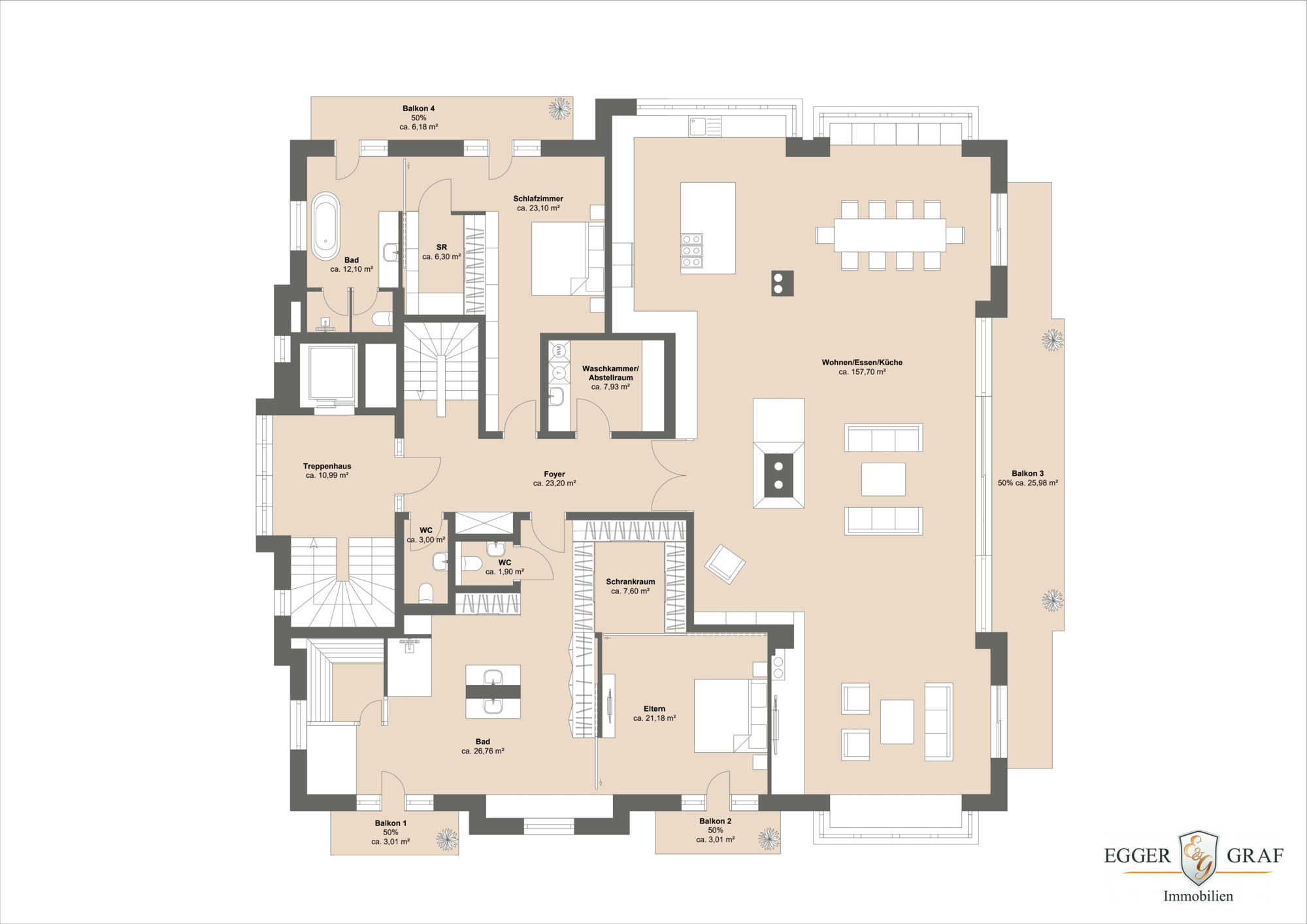 Grundriss Etage 1